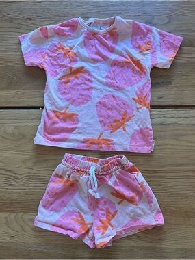 Zara top and short matching set 5T